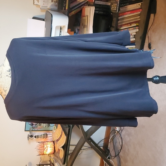 Torrid size 3 black sweatshirt with lace up sides - Picture 3 of 9